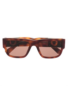 Солнцезащитные очки в прямоугольной оправе с декором Medusa Versace eyewear