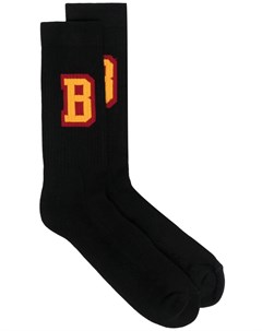 Носки с контрастным логотипом Bel-air athletics