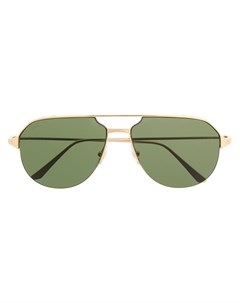 Солнцезащитные очки авиаторы с двойным мостом Cartier eyewear