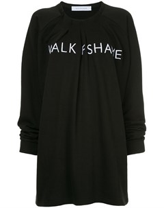 Платье толстовка с логотипом Walk of shame