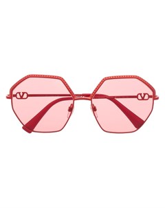 Солнцезащитные очки с логотипом VLogo Valentino eyewear