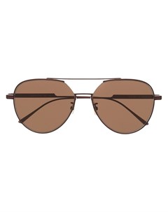 Солнцезащитные очки авиаторы с логотипом Bottega veneta eyewear