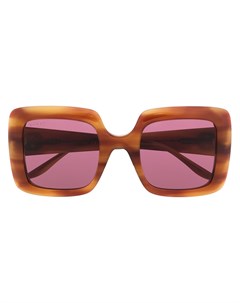 Солнцезащитные очки в квадратной оправе с логотипом Gucci eyewear
