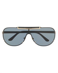 Солнцезащитные очки авиаторы с логотипом Versace eyewear