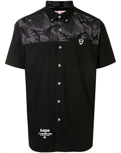 Камуфляжная рубашка с логотипом Aape by *a bathing ape®