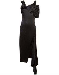 Асимметричное платье с открытыми плечами Monse