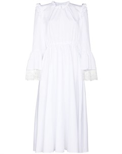Платье миди с кружевом Giambattista valli
