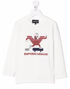 Толстовка с логотипом Emporio armani kids