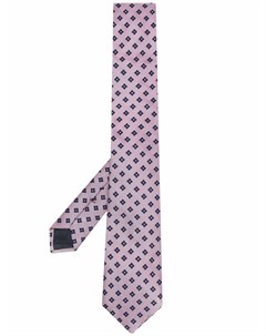 Шелковый галстук Fantasia с вышивкой Ermenegildo zegna