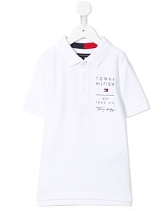 Рубашка поло с логотипом Tommy hilfiger junior