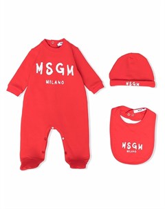 Пижама с логотипом Msgm kids