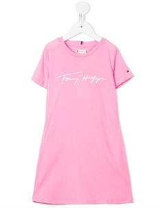 Платье футболка с логотипом Tommy hilfiger junior