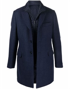 Однобортное пальто из смесовой шерсти Fay