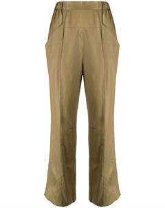 Укороченные брюки с эластичным поясом Muller of yoshiokubo