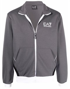 Спортивная куртка на молнии с логотипом Ea7 emporio armani