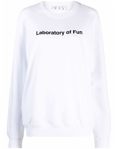 Толстовка Laboratory Of Fun Off-white
