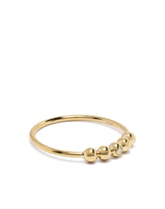 Кольцо Filament из желтого золота с бриллиантами Ahkah