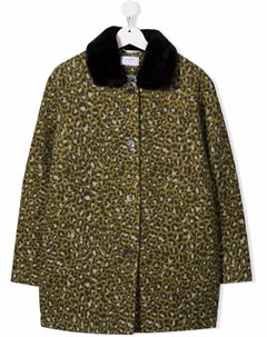 Пальто с леопардовым принтом Paade mode