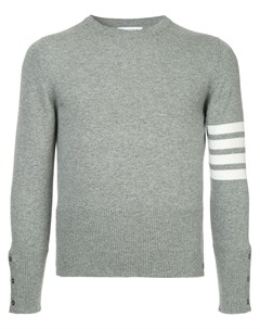 Кашемировый пуловер с 4 полосками Thom browne