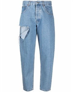 Прямые джинсы с завышенной талией Forte dei marmi couture