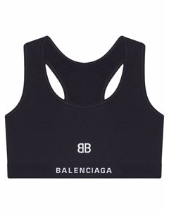 Спортивный бюстгальтер с вышивкой Balenciaga