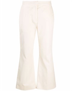 Укороченные брюки со складками Jil sander