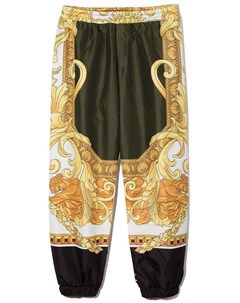 Спортивные брюки с принтом Baroque Versace kids