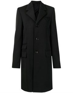 Однобортное пальто с заостренными лацканами Bottega veneta