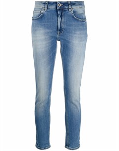 Укороченные джинсы с заниженной талией Dondup