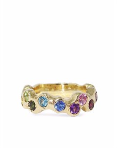 Кольцо Vita Rainbow из желтого золота с камнями Susannah king