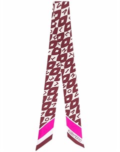 Шелковый платок с логотипом Valentino