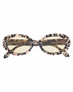 Солнцезащитные очки в круглой оправе черепаховой расцветки Isabel marant eyewear