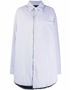 Полосатая рубашка оверсайз с длинными рукавами Maison margiela