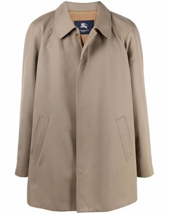 Однобортное пальто 2000 х годов Burberry pre-owned