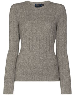 Кашемировый свитер фактурной вязки Polo ralph lauren