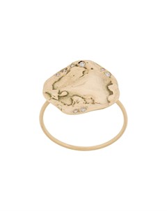 Кольцо Izia 2 из желтого золота с бриллиантами Pascale monvoisin