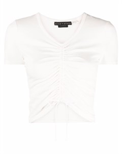 Блузка с короткими рукавами и сборками Alice + olivia