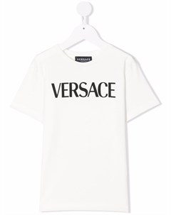 Футболка с логотипом Versace kids