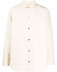 Куртка рубашка из смесового шелка Jil sander