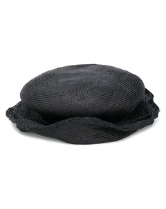 Плетеная шляпа с жатым эффектом Horisaki design & handel