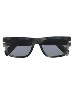 Солнцезащитные очки в прямоугольной оправе Salvatore ferragamo eyewear