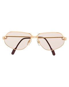 Солнцезащитные очки авиаторы pre owned Cartier