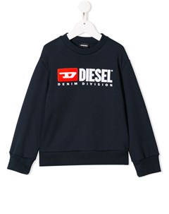 Толстовка с контрастным логотипом Diesel kids