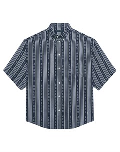 Рубашка оверсайз с логотипом Balenciaga