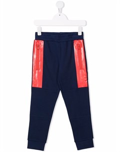Спортивные брюки с контрастными вставками Stella mccartney kids