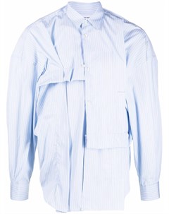 Рубашка с асимметричными сборками Comme des garcons shirt