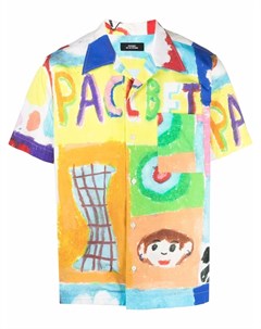 Рубашка с графичным принтом Paccbet