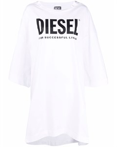 Длинная футболка с логотипом Diesel