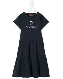 Ярусное платье футболка Aigner kids