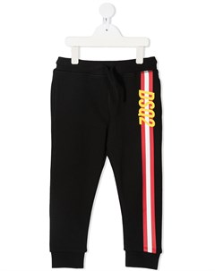 Спортивные брюки с контрастными полосками и логотипом Dsquared2 kids